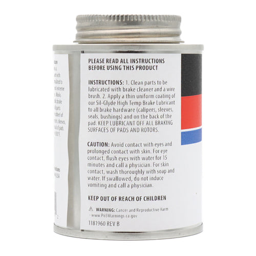 Cerami-Glyde High Temperature Brake Lubricant - 8oz Brush Top