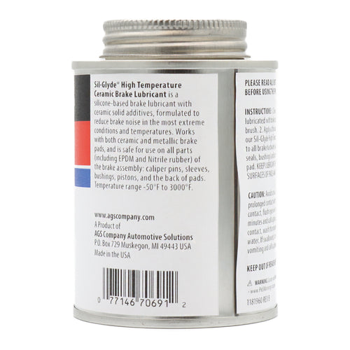 Cerami-Glyde High Temperature Brake Lubricant - 8oz Brush Top