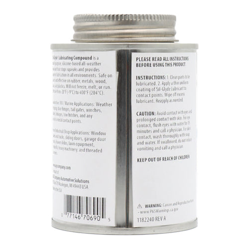 Sil-Glyde General Purpose Lubricant - 8oz Brush Top