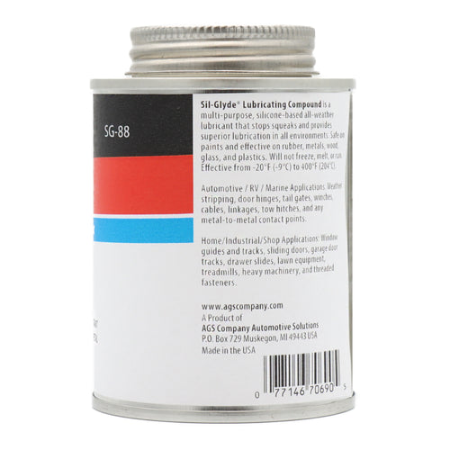 Sil-Glyde General Purpose Lubricant - 8oz Brush Top