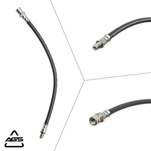 1967-2010 Audi 100 Series, Volkswagen Beetle +6 More Front Rubber Brake Hose | AGS-KT10027