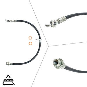 2003-2009 Pontiac Vibe, Toyota Corolla +2 More Front Right Rubber Brake Hose | AGS-KT30122