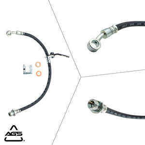 2003-2008 Acura TL, Acura TSX +1 More Front Right Rubber Brake Hose | AGS-KT40334