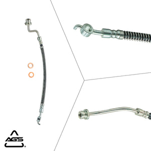 2007-2013 Hyundai Santa Fe / Kia Sorento Rear Right Rubber Brake Hose | AGS-KT40590N
