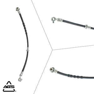 2001-2008 INFINITI I30, INFINITI I35 +2 More Front Left Rubber Brake Hose | AGS-KT41014