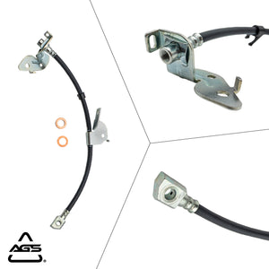 2009 Ford F-150 & Lobo Front Left Rubber Brake Hose | AGS-KT60190