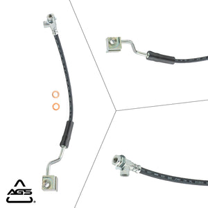 1990-1996 Ford Bronco & F-150 Front Left Rubber Brake Hose | AGS-KT60616