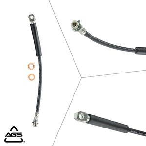 1979-1981 Multi-Vehicle Application Front Rubber Brake Hose | AGS-KT70018