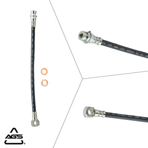 1969-1973 Multi-Vehicle Application Front Rubber Brake Hose | AGS-KT70024
