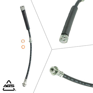 1984-1992 Chevrolet Camaro / Pontiac Firebird Front Left Rubber Brake Hose | AGS-KT70351