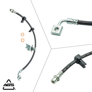 2005-2011 Chrysler 300, Dodge Challenger +2 More Front Right Rubber Brake Hose | AGS-KT80298