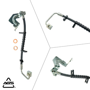 2008-2011 Chrysler Town & Country Rear Right Rubber Brake Hose | AGS-KT80330