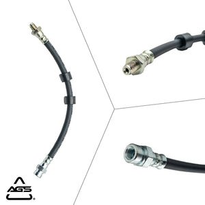 2007-2017 Chrysler 200, Chrysler Sebring +4 More Rear Rubber Brake Hose | AGS-KT80340