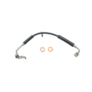 2007-2010 Jeep Wrangler Front Left Rubber Brake Hose | AGS-KT80361