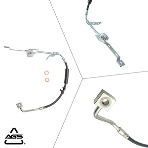 2004-2005 Dodge Ram 1500 Front Left Rubber Brake Hose | AGS-KT80364
