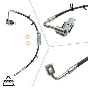 2011-2018 Jeep Wrangler & Wrangler JK Front Left Rubber Brake Hose | AGS-KT80433