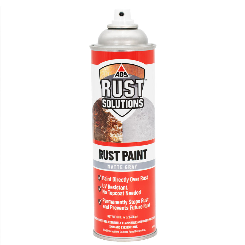 Matte Gray Rust Paint Aerosol 14oz.