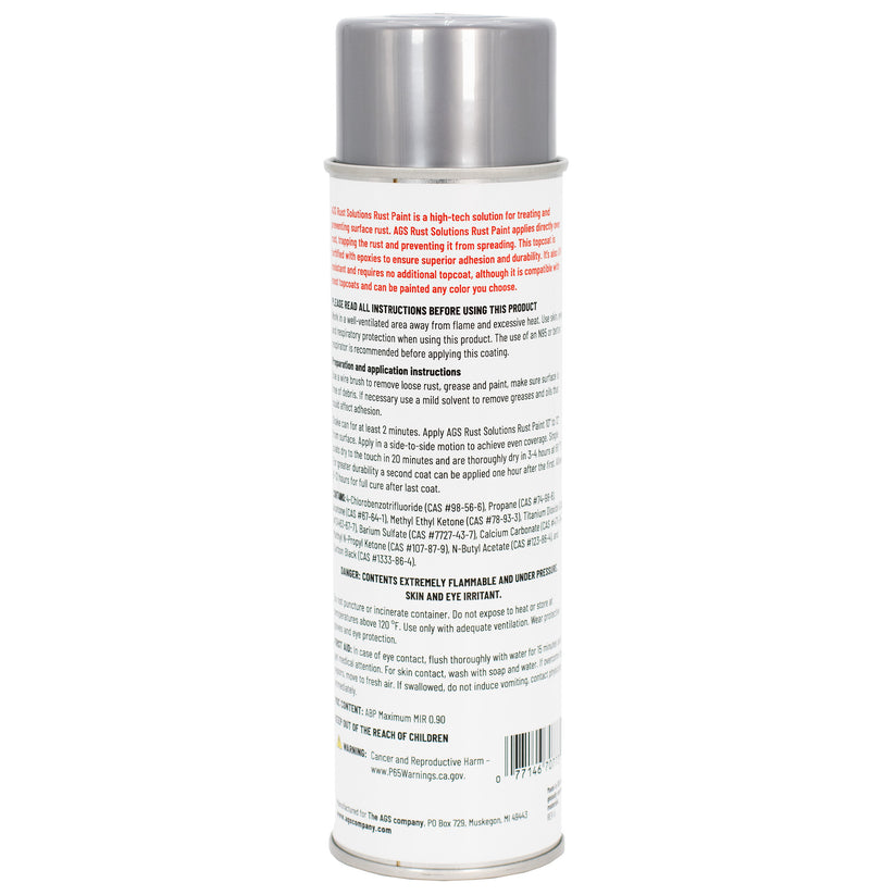 Matte Gray Rust Paint Aerosol 14oz.
