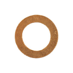 Copper washers, 1/2" ID, 13/16" OD, Bag of 10