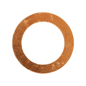 Copper Washers, 16mm ID, 24mm OD, Bag of 10