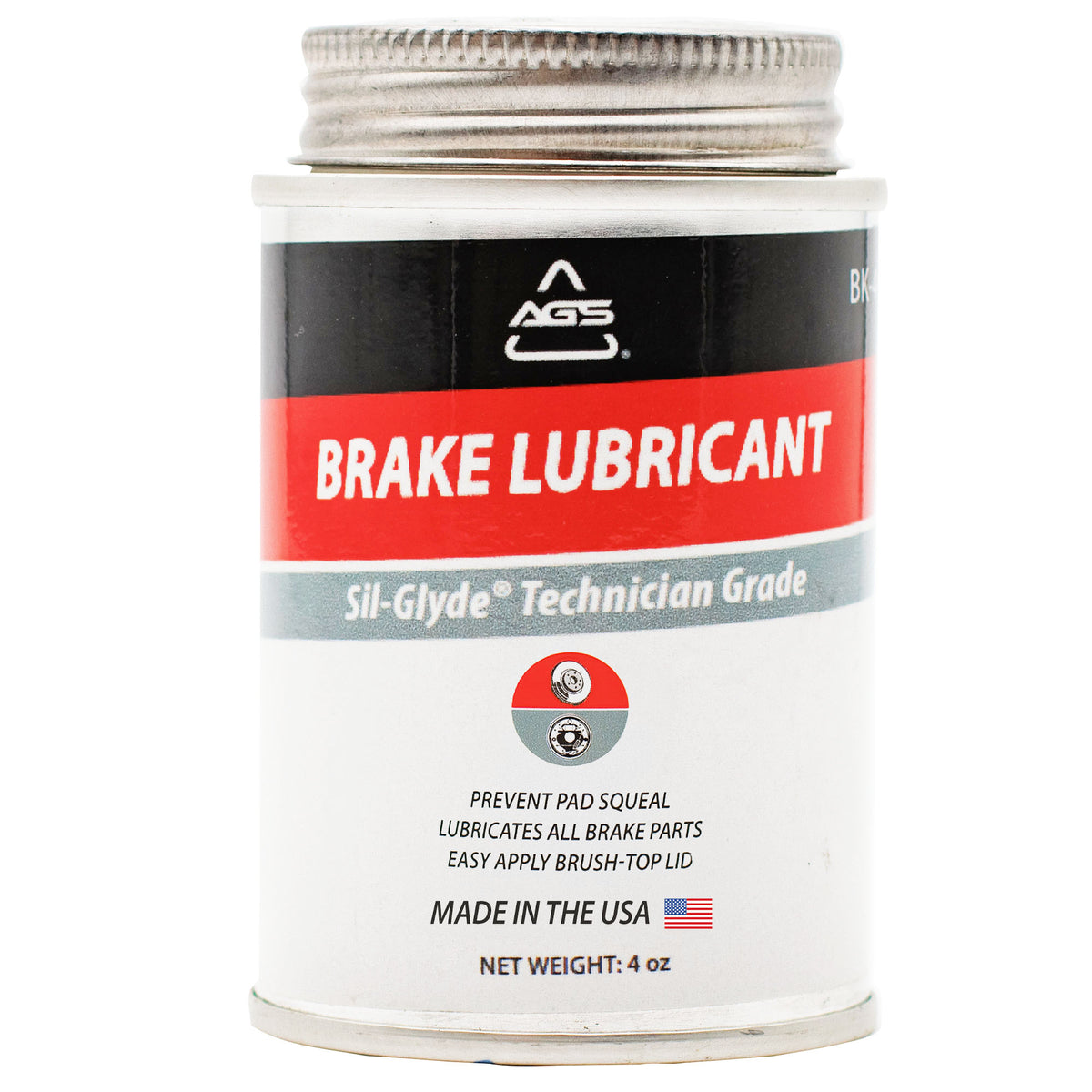 Sil-Glyde Technician Grade - 4oz Brush Top | AGS