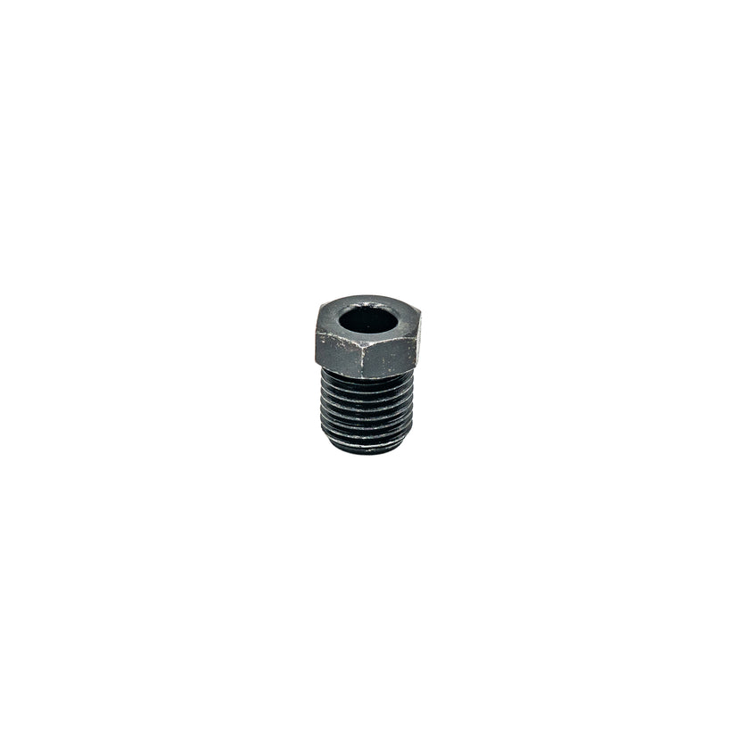 Black Oxide Tube Nut, M12-1.5 INV, 1/4" Line