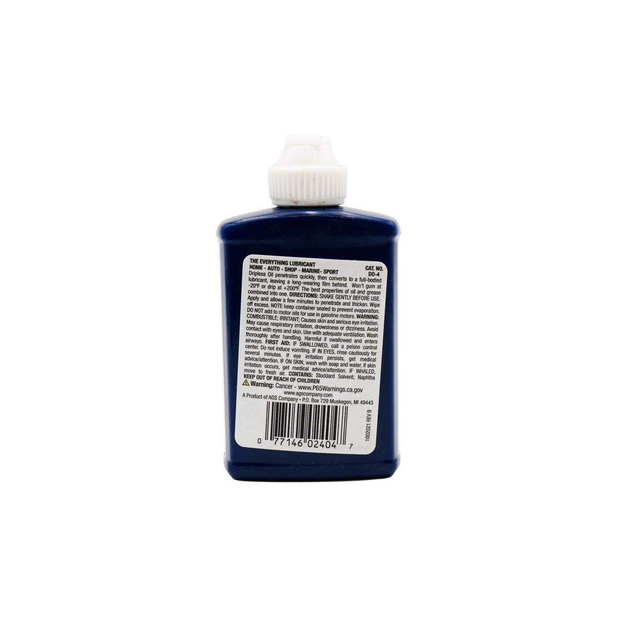 Door-Ease Dripless Oil, Bottle | AGS