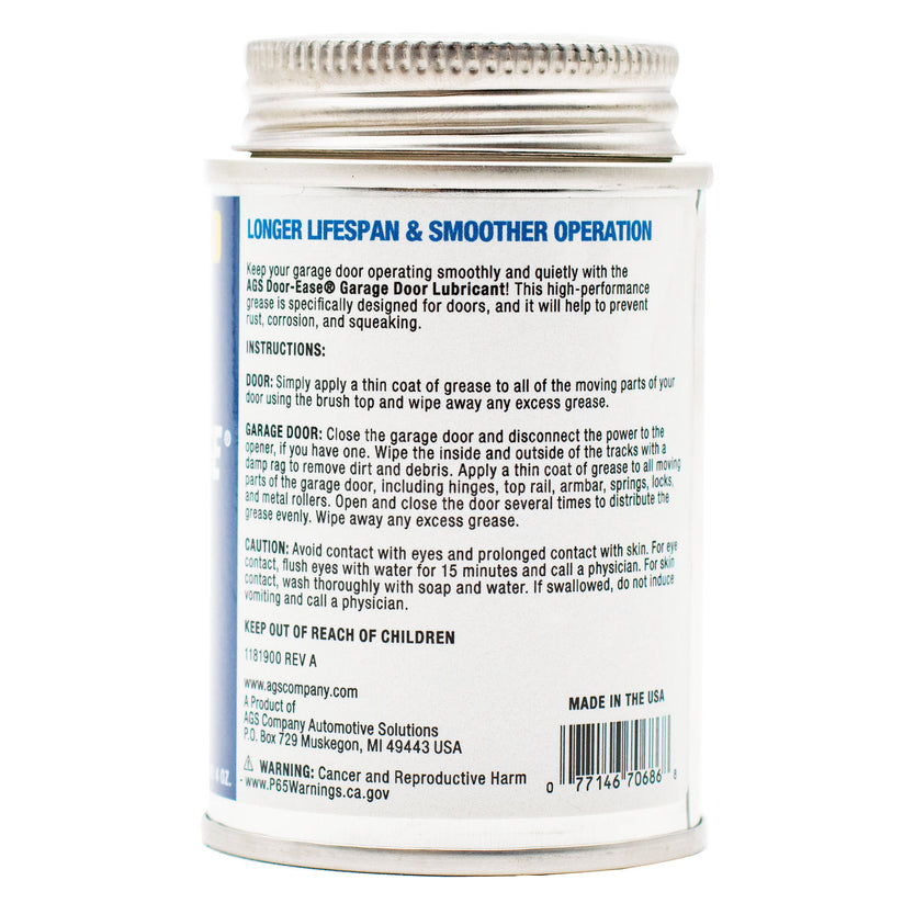 Door-Ease Garage Door Lubricant - 4oz Brush Top