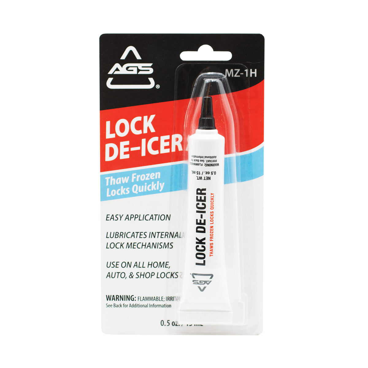Lock De-Icer Tube Thaws & Protects Locks | AGS Company | AGS Lock De-Icer Tube Thaws & Protects Locks | AGS Company | AGS
