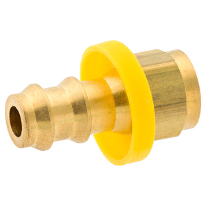 Push-On Hose Fitting Brass