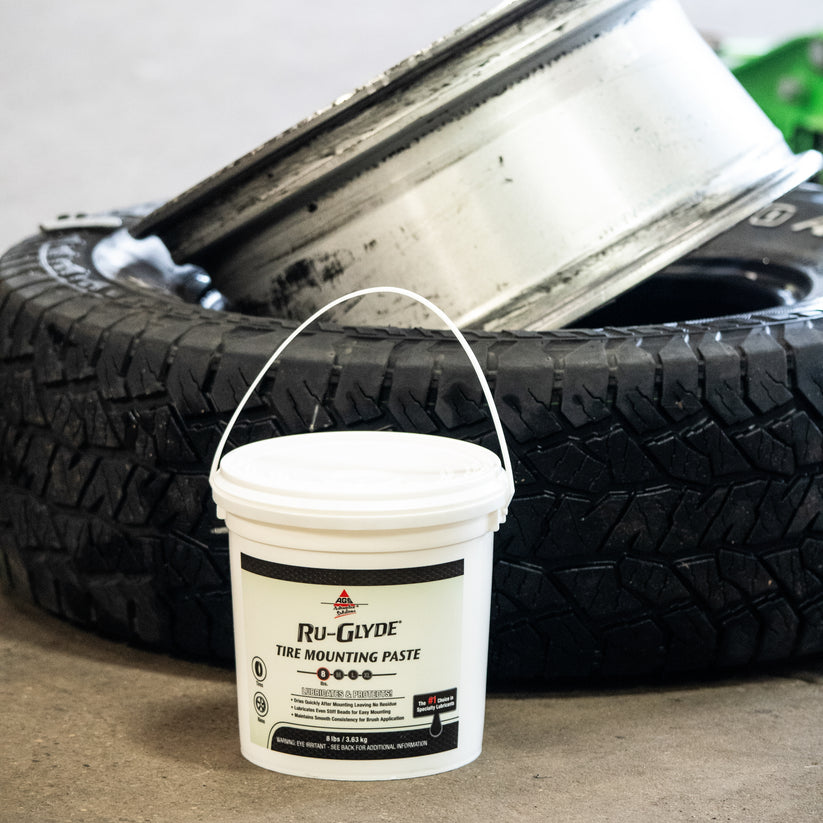 Ru-Glyde Tire Mounting Paste, Pail, 8 lb