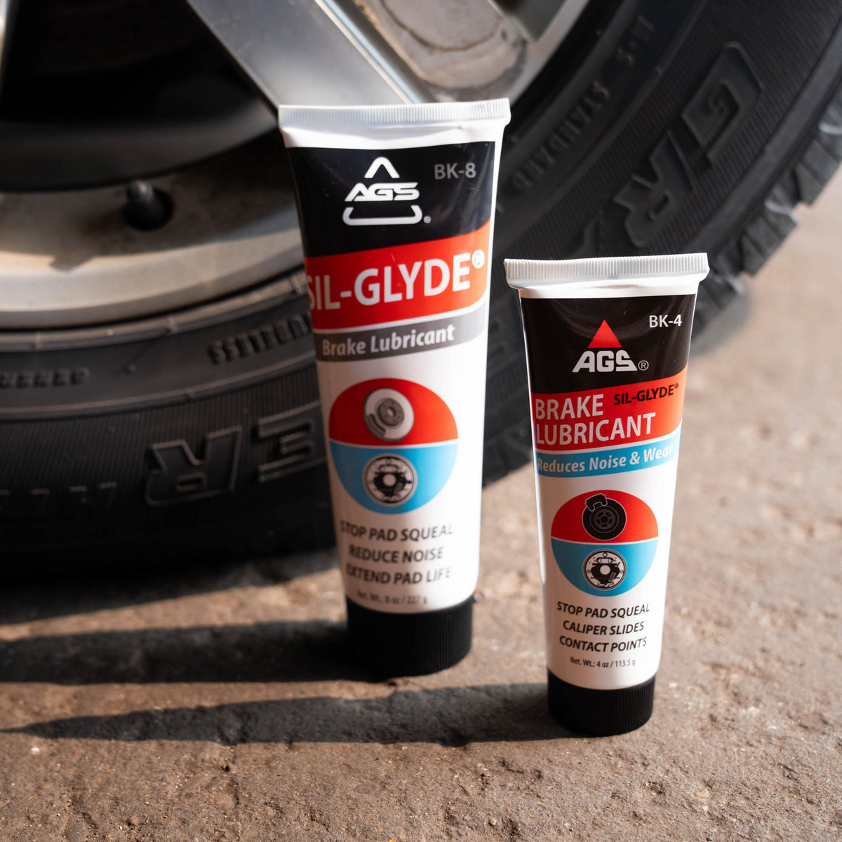 Sil-Glyde Silicone Brake Lubricant | Brake Grease AGS | AGS Sil-Glyde Silicone Brake Lubricant | Brake Grease AGS | AGS
