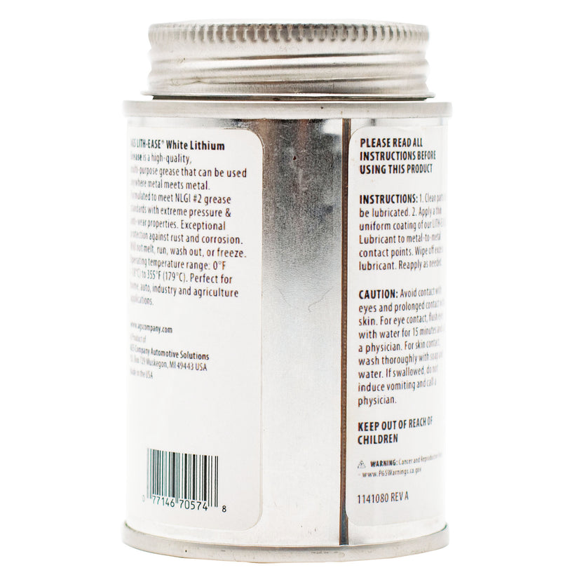 White Lithium Grease, 4oz Brush Top Can