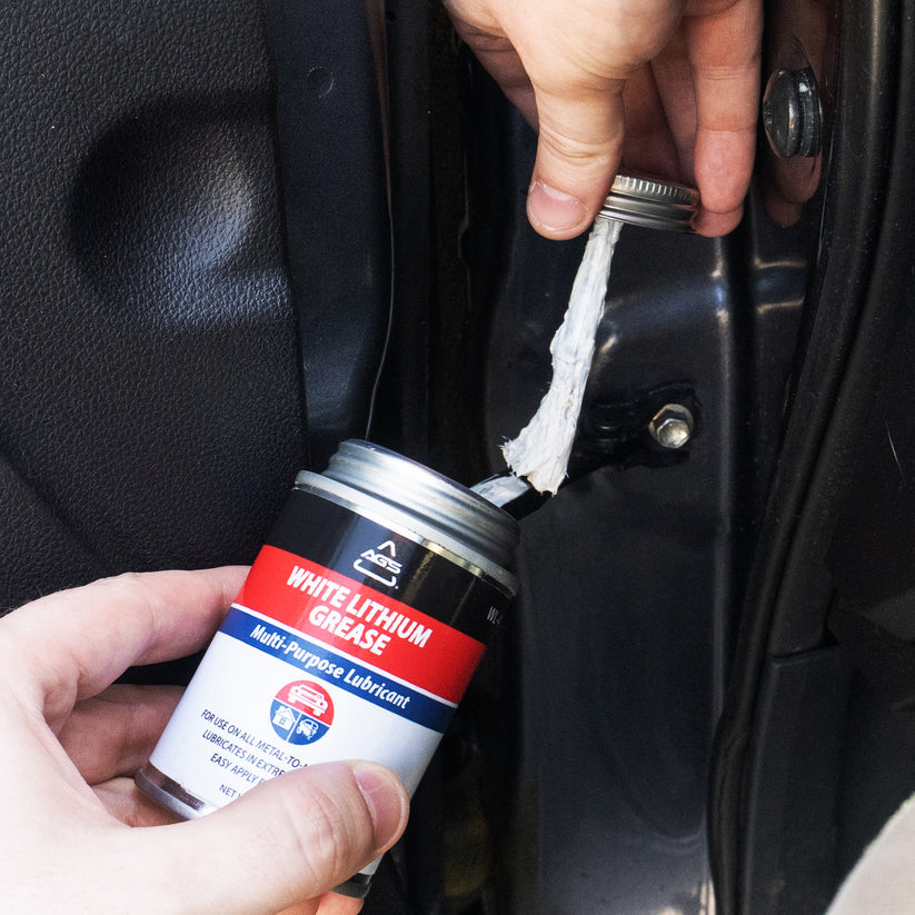 White Lithium Grease, 4oz Brush Top Can