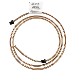 EZ-Fit Nickel Copper Brake Line - 1/4" x 68", (1/2-20 I)(1/2-20 I)