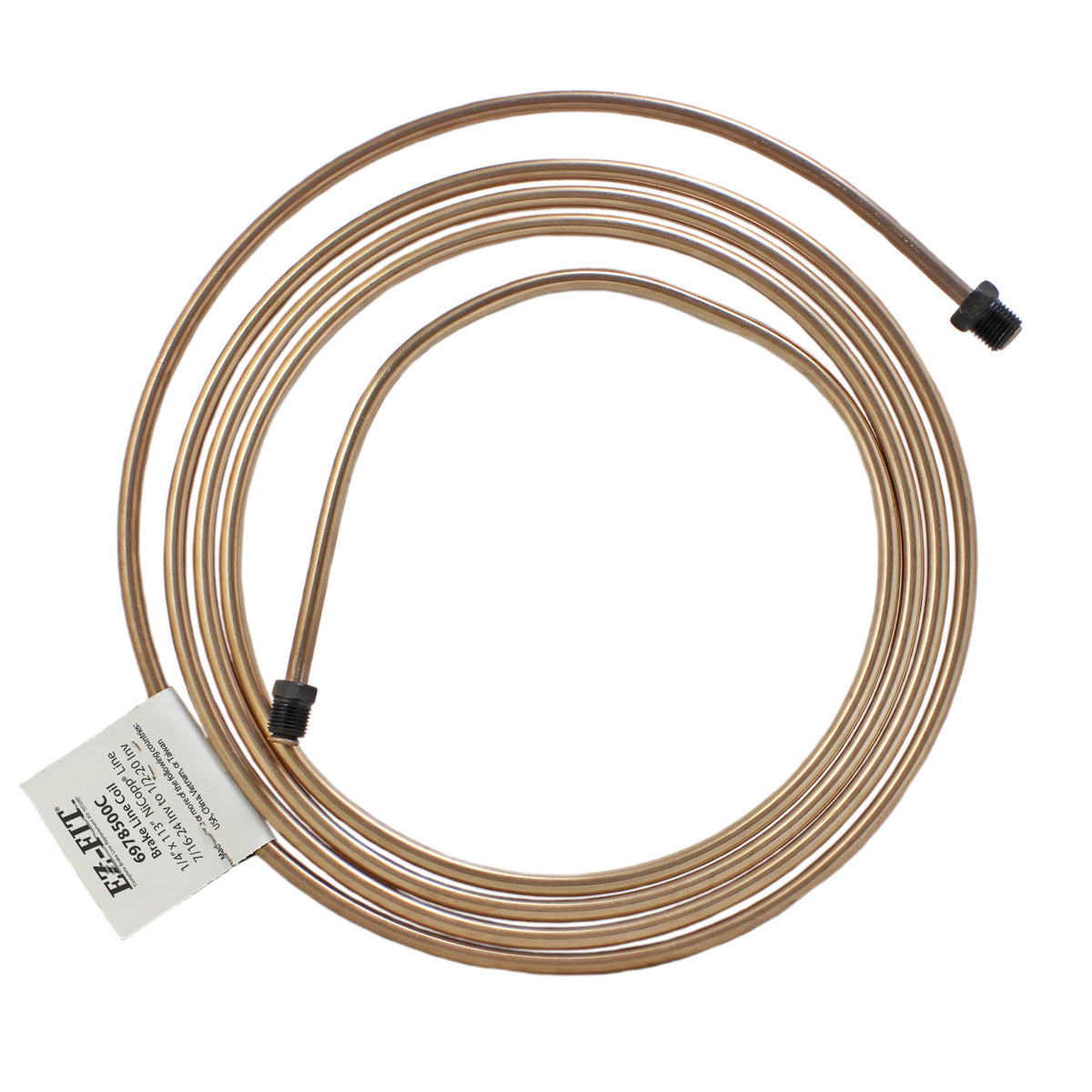 EZFit Nickel Copper Brake Line 1/4" x 113", (7/1624 I)(1/220 I