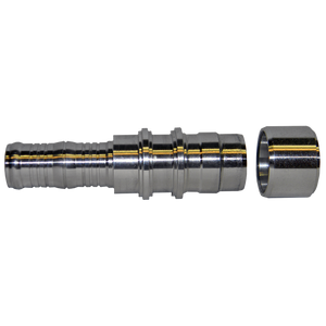 3/4" Aluminum Tube to #12 A/C Hose KLEDGE-LOK Repair Union