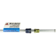 Steel Brake Line Adapter, 1/4" x 8" (7/16-24 Inverted)(9/16-18 Inverted)
