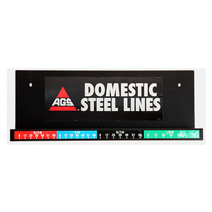 Wall Display, Steel Brake Lines Domestic, No Lines