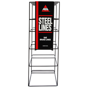 Floor Display, Steel Brake Lines Domestic or Import , No Lines