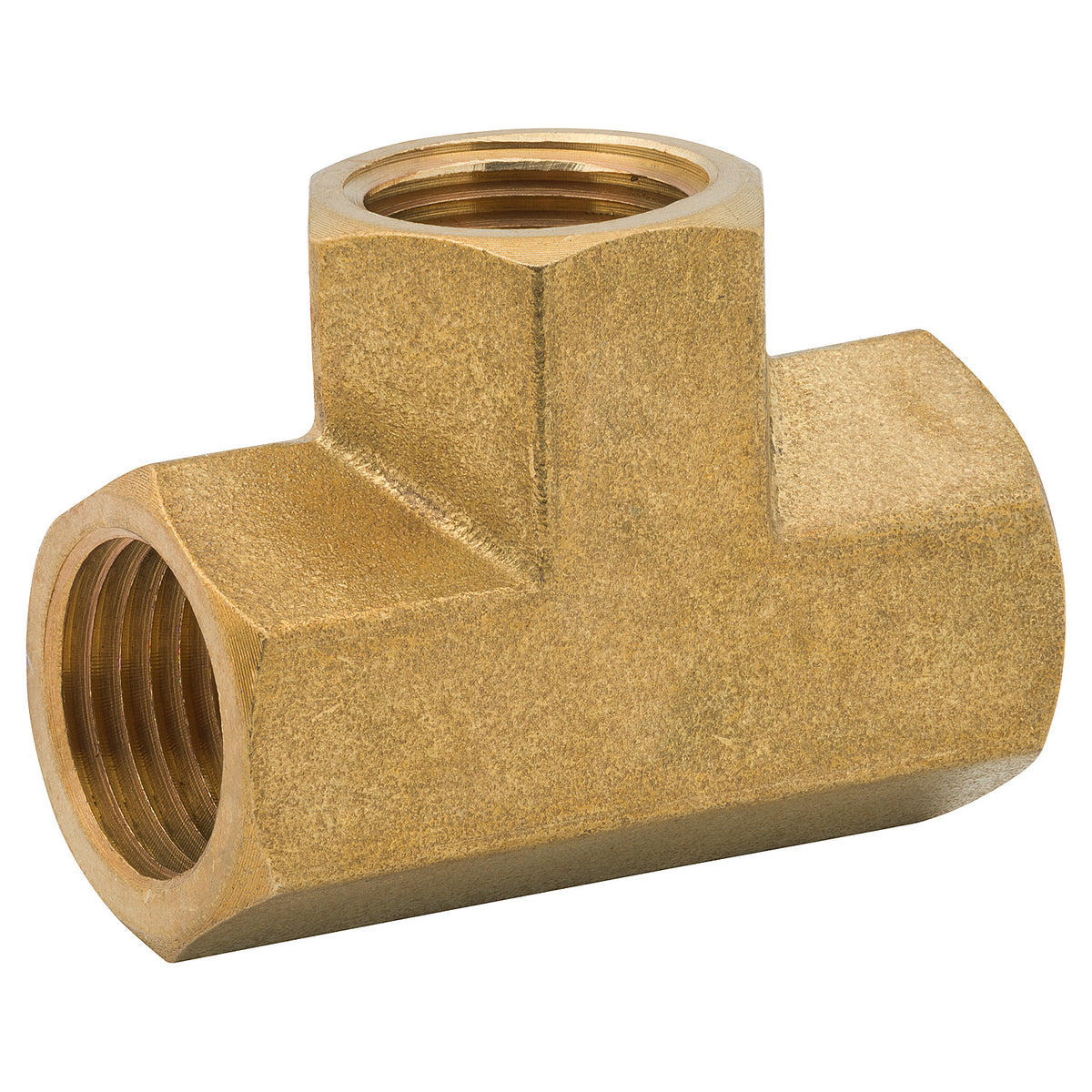Union Tee, Brass, F(3/8 NPTF), Bag of 1 – AGS Company Automotive