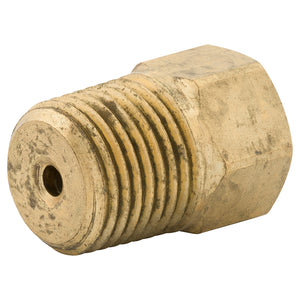 Connector, Brass, F(5/16-28 I), M(1/8 NPTM), Bag of 1