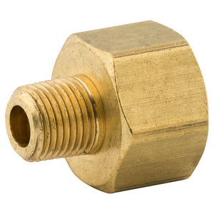 Connector, Brass, F(5/8-18 I), M(1/8 NPTM), Bag of 1
