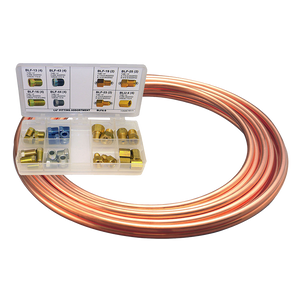 NiCopp Brake Line Coil and Fitting Assortment Kit