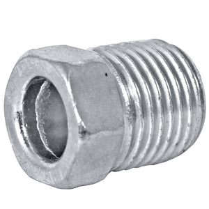 Stainless Steel Tube Nut 1/4" (7/16-24 Inverted)