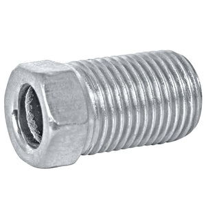 Stainless Steel Long Tube Nut 1/4" (7/16-24 Inverted)