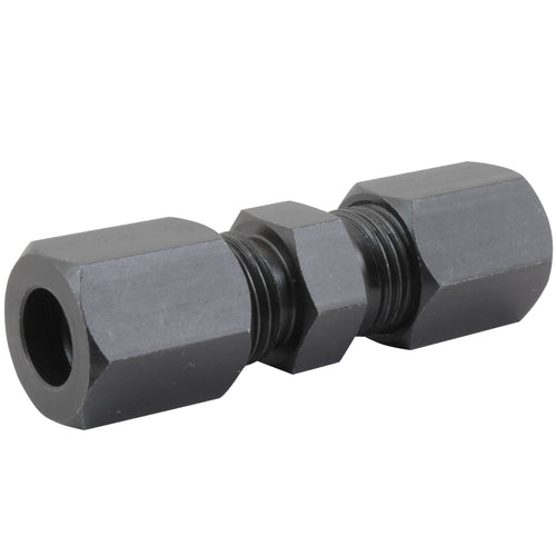 Union Compression, High Pressure, Black Oxide Coated Steel, 3/8