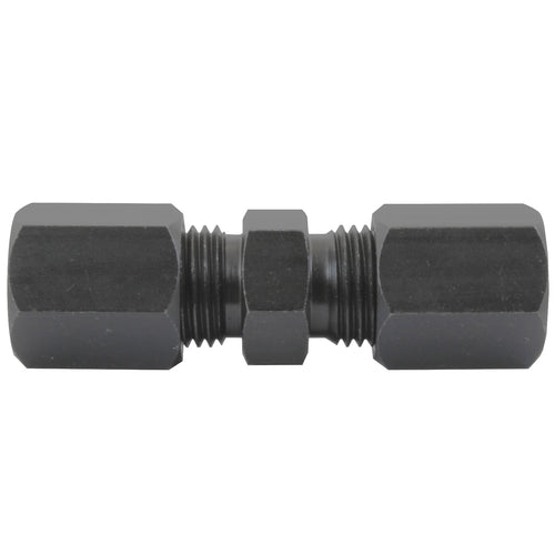 Union Compression, High Pressure, Black Oxide Coated Steel, 3/8