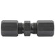 Union Compression, High Pressure, Black Oxide Coated Steel, 3/8
