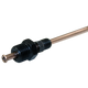 NiCopp Brake Line Adapter, 3/16" x 8" (3/8-24 Inverted)(9/16-18 Inverted)